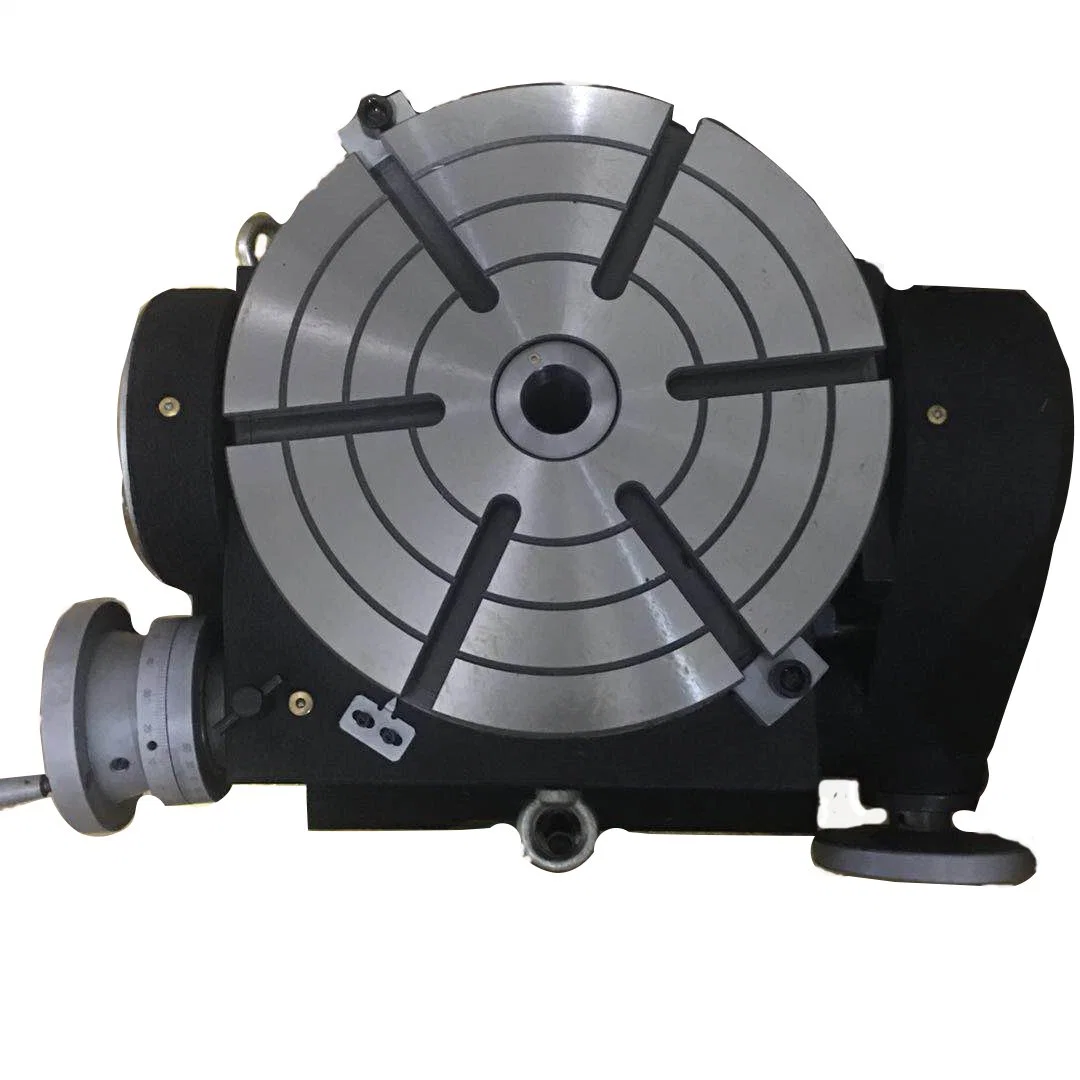 Indexador de mesa rotativa inclinável Tsk250 para fresadora CNC