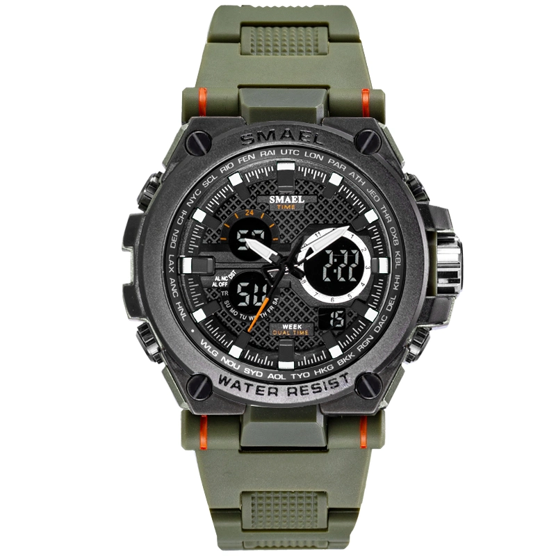 New 1709 Water Resistant Men Wrist Watch Sport Digital Watch