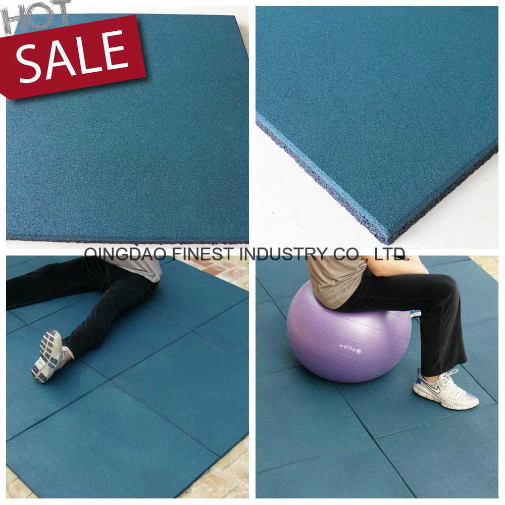 Colorful Factory Customized Anti-Slip Safety Rubber Tile Floor Rubber Sheet for Kids Playground/Walkway/Park /Yard Floor/Garden