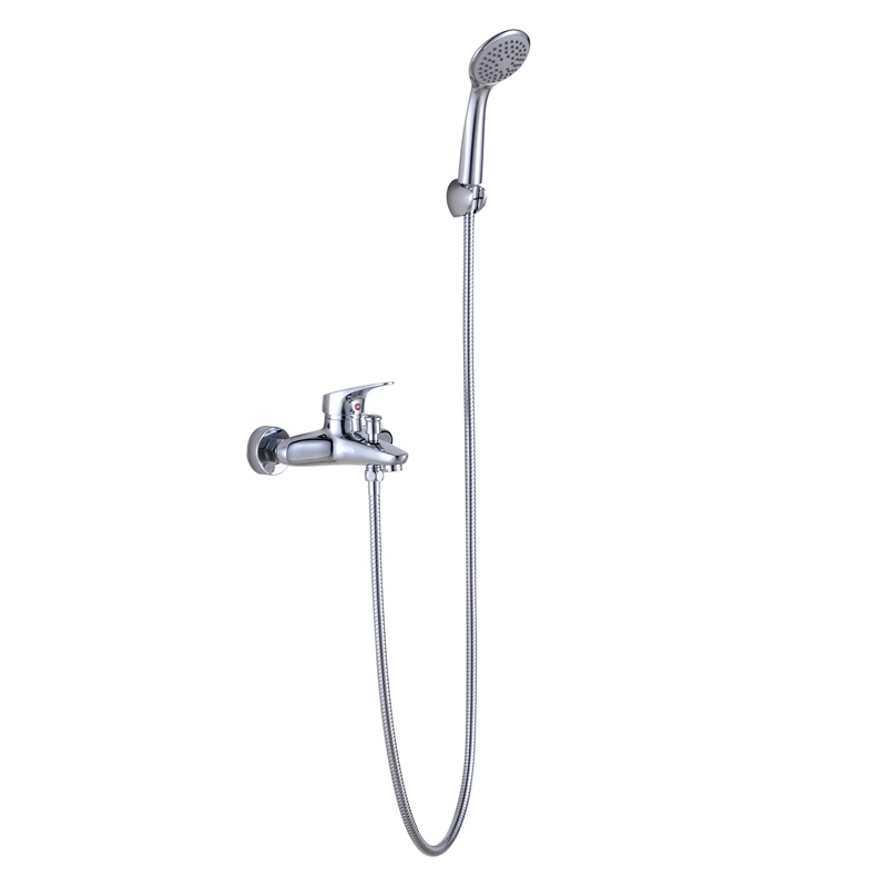 Bath Tub Mixer with Hand Shower Head Thermostatic Shower with Plating Chrome