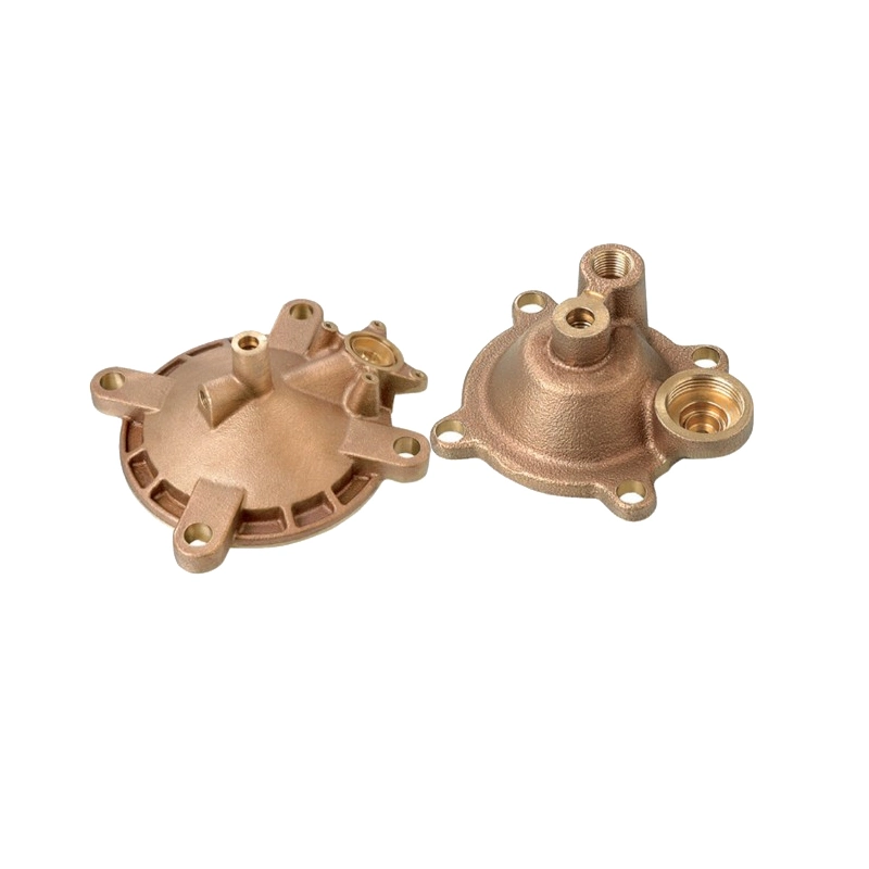 Densen Customized High Precision Thermostatic Solenoid Valve Body Housing Parts Sand Custom Bronze Casting Service Foundry