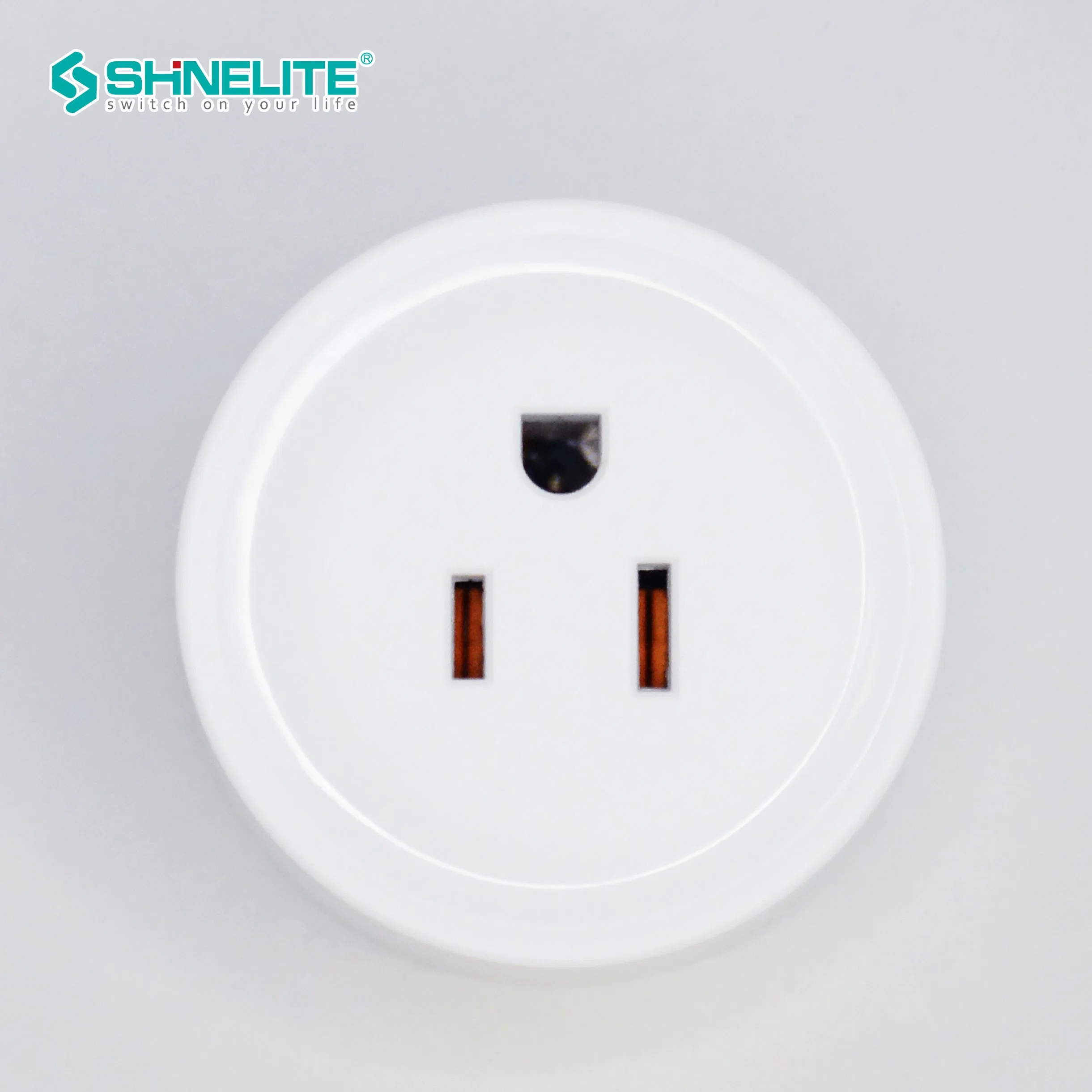 Shinelite Tuya APP Us Type Wall Plug WiFi Smart Plug