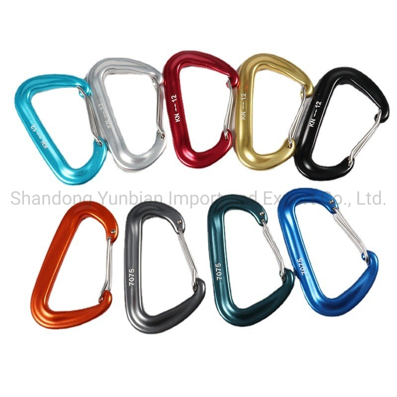 Multifunctional Aviation Aluminum Alloy Safety Buckle for Mountain Climbing