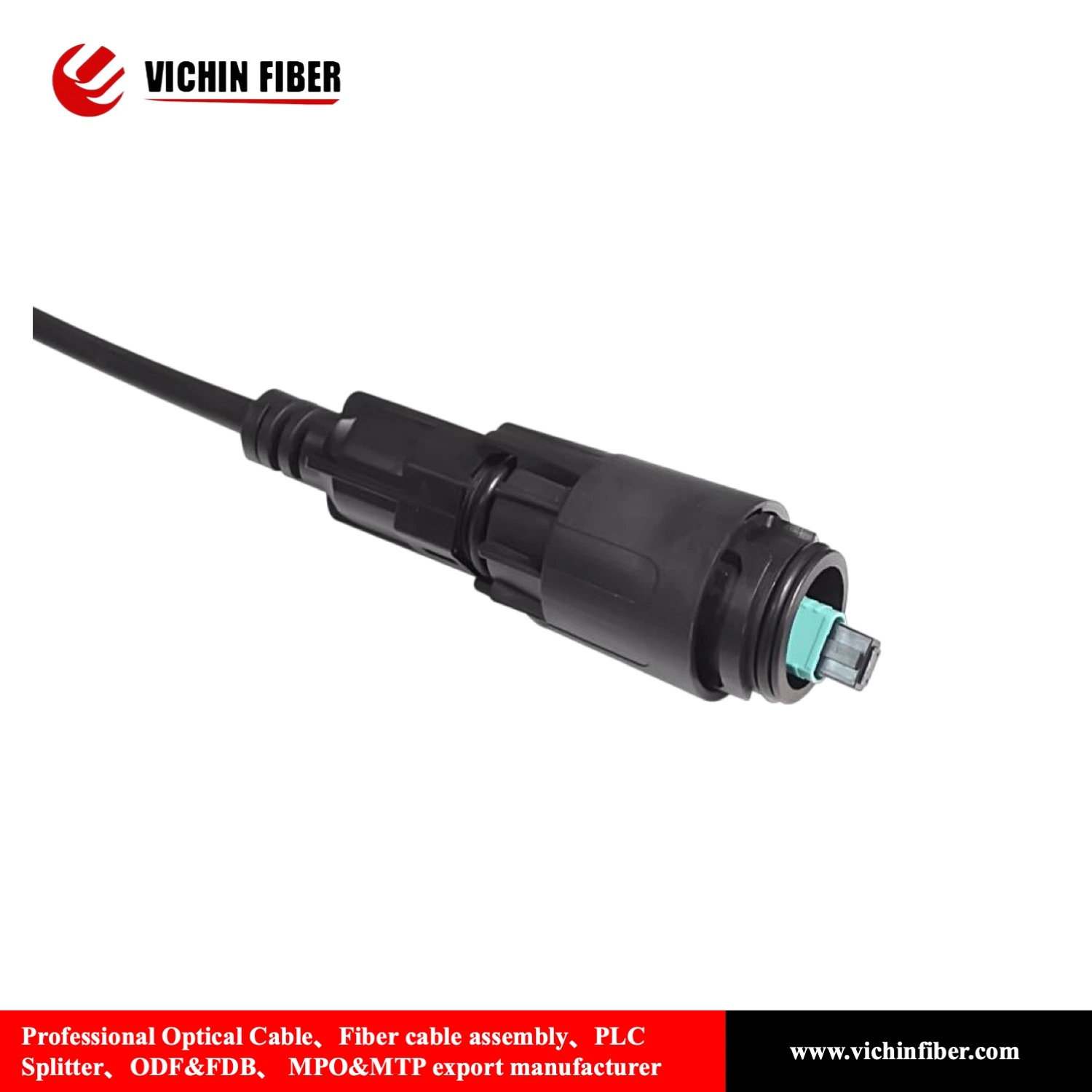 Ipfx AMP LC Type Fiber Optic Ftta Waterproof Connector