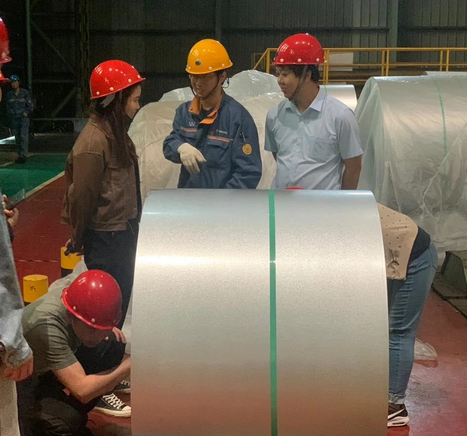 Baosteel Photovoltaic Support Zn-Al-Mg Coating Zinc-Aluminum-Magnesium Alloy Coated Steel Coil