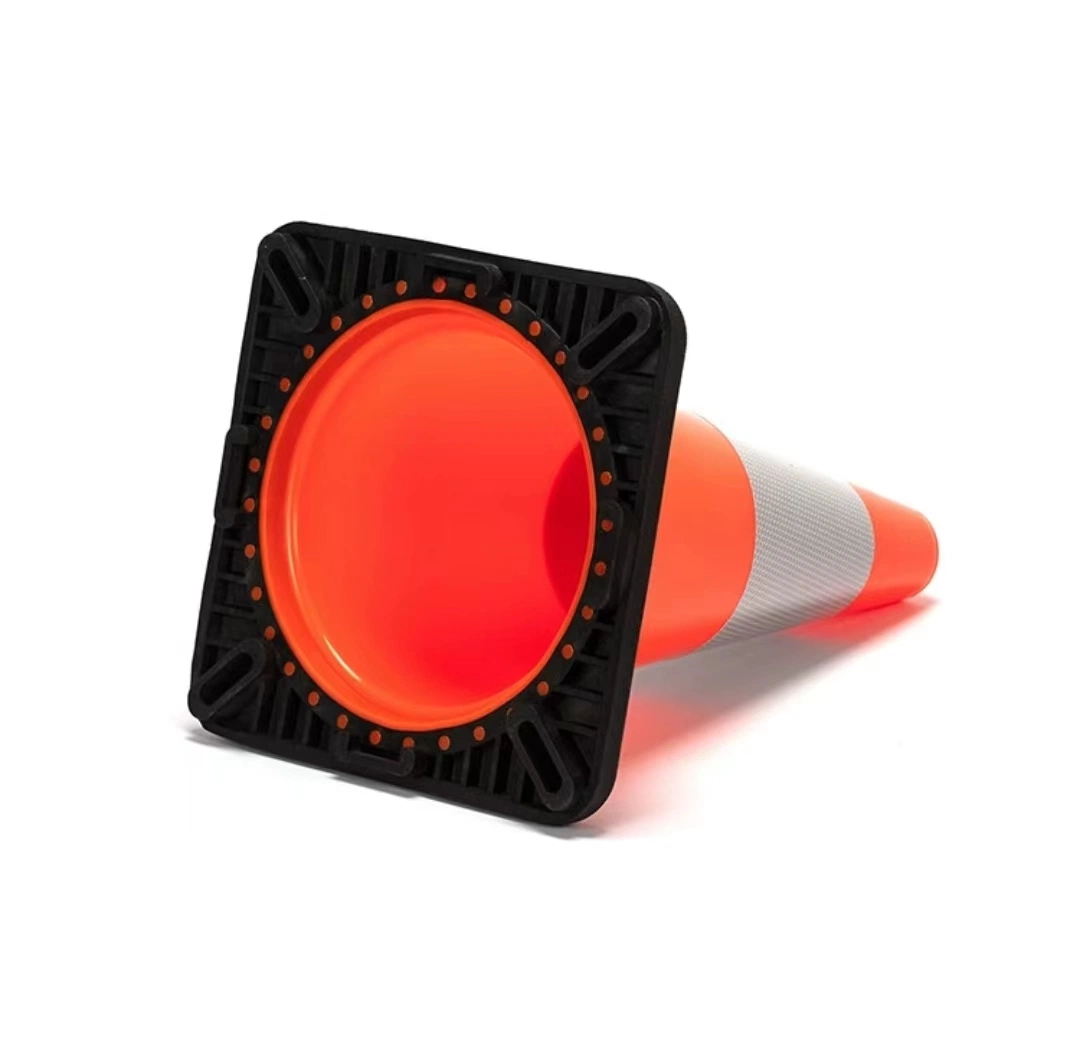 70cm Plastic Construction Road Security Orange PVC Traffic Street Cones