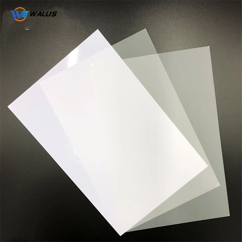 Customized Size 0.15mm-0.4mm PVC PETG Sheet for Inkjet Laser or Digital Printing Material