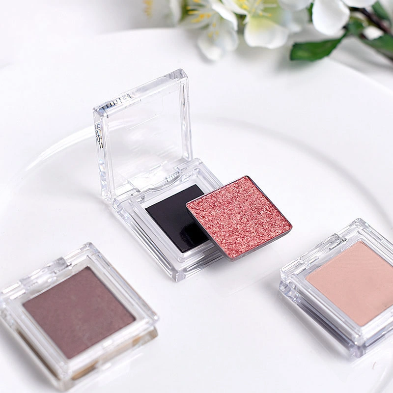 Customized Matte Monochromatic Eyeshadow Polarized Pearlescent Earth Color Monochromatic Eyeshadow