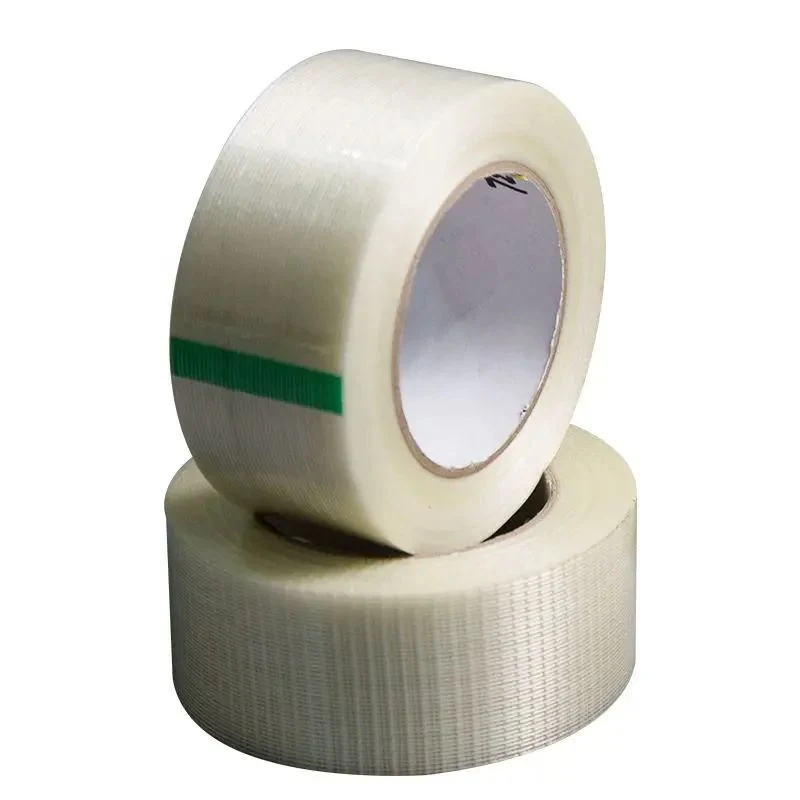 Bi-Directional Synthetic Rubber 150mic Strength Filament Fiberglass Tape