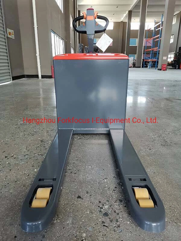 Economic Pallet Jack 1.5t Forkfocus Pallet Stacker Forklift Walkie Pedestrian Electric Pallet Machine for Warehouse