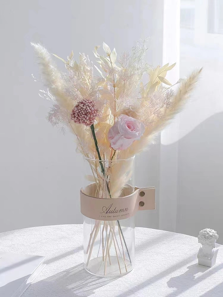 Vente chaude nouvelle Creative Bouquet de fleurs séchées artisanal de cadeaux de mariage ACCUEIL