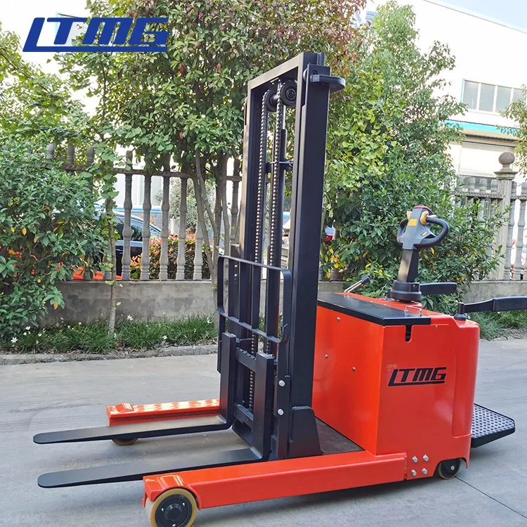 Chinese Brand Ltmg Pallet Stacker Hot Sale 1.5 Ton 2 Ton Electric Reach Truck with Lifting Height 3000mm