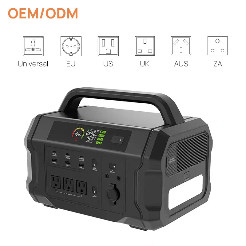 ODM 14KG 888Wh 1120Wh carton station portable solar battery storage adapter Outdoor power supply