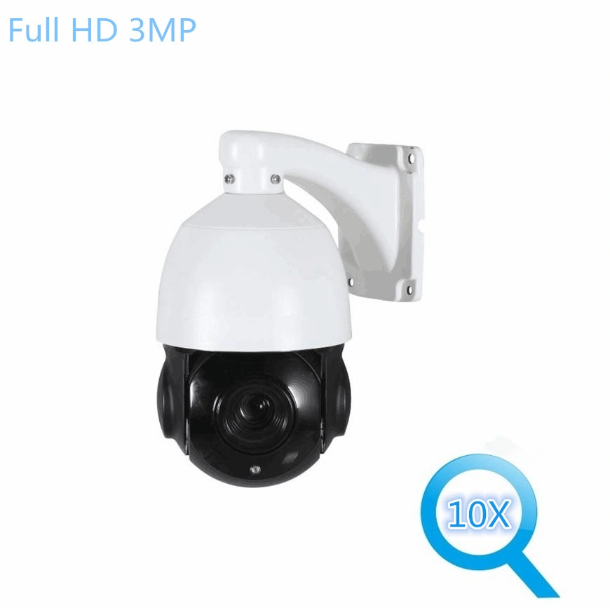 Fsan 4,5 дюйма высокоскоростных купольных системы безопасности 10X оптический зум 3MP IP-купольная камера PTZ