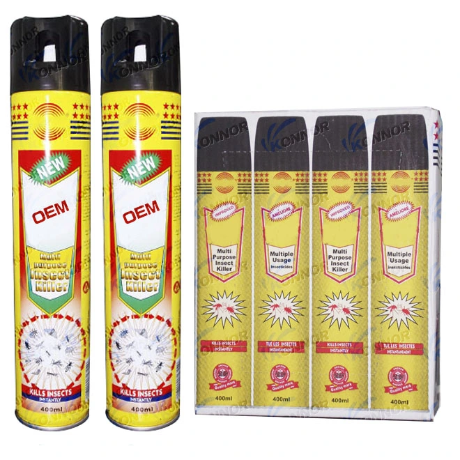 400ml Venda Quente Assassino Mosquito Aerosol spray insecticida