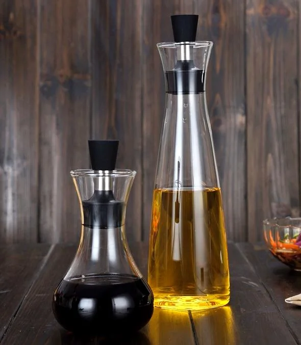 Kitchen Oil Pot Oil Glass Bottle Glass Oil Pots