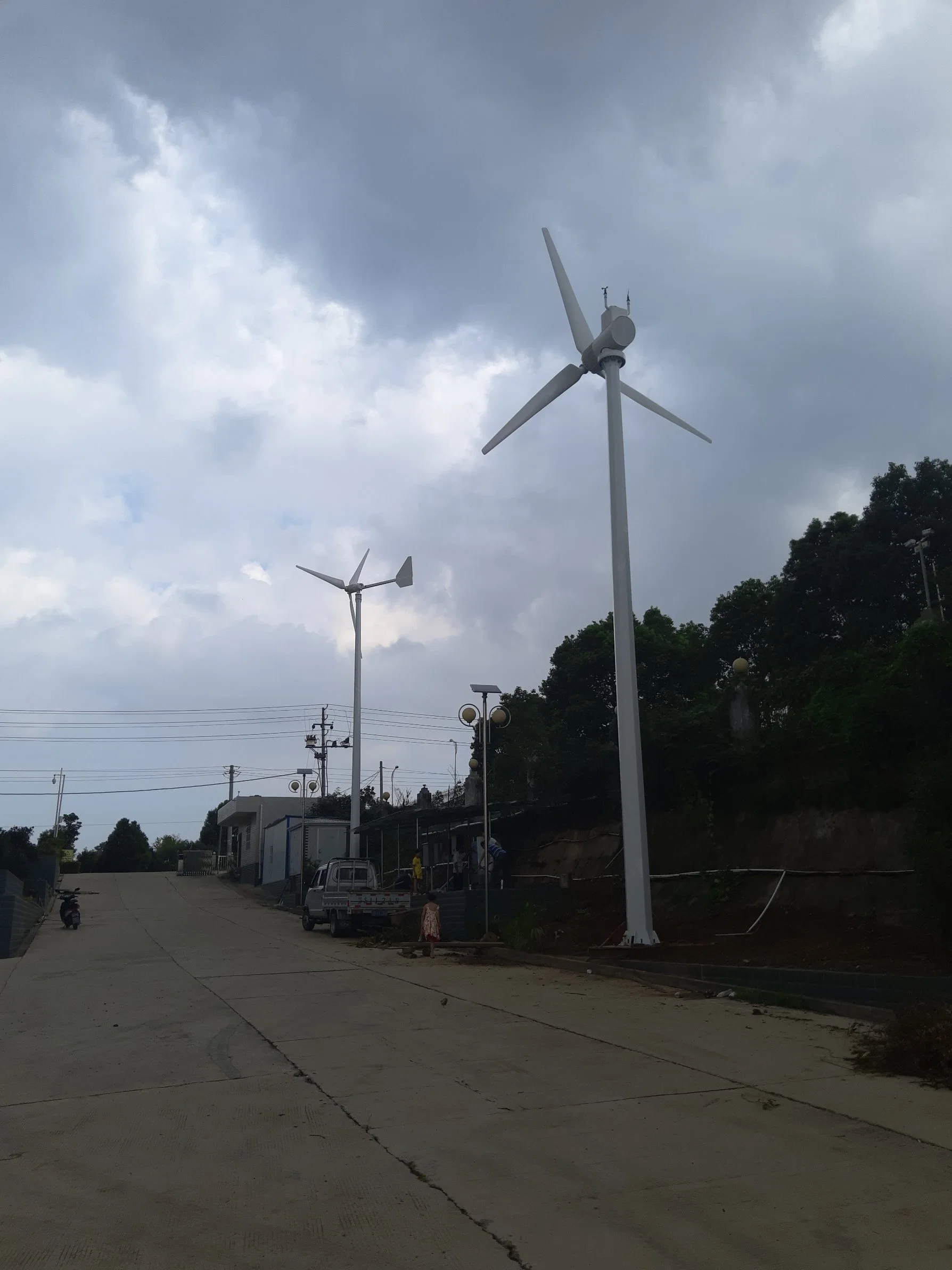 Horizontal 20kw 220V/240V/380V AC 3 Phase 50Hz Household Wind Turbine Power