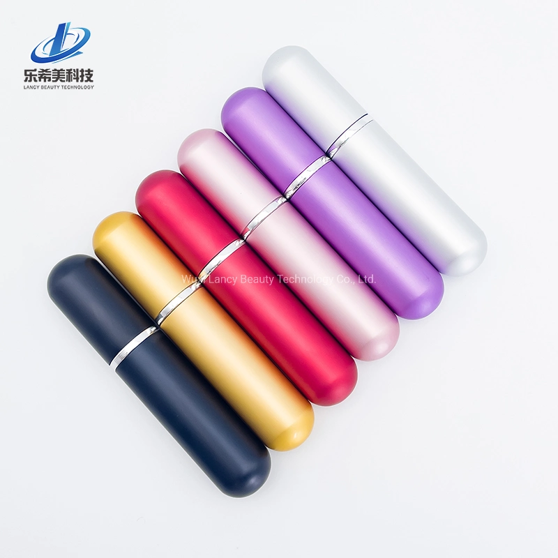 Carry-on Glass Perfume Tube Twist up Metal Spray Bottle Aluminium Perfume Atomizer Cosmetic Packaging Carry-on Glass Perfume Tube 10ml