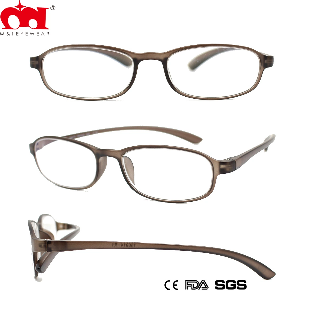 Multicolor Classic Oval Reading Glasses Smooth Demi Reader for Men (M75477)