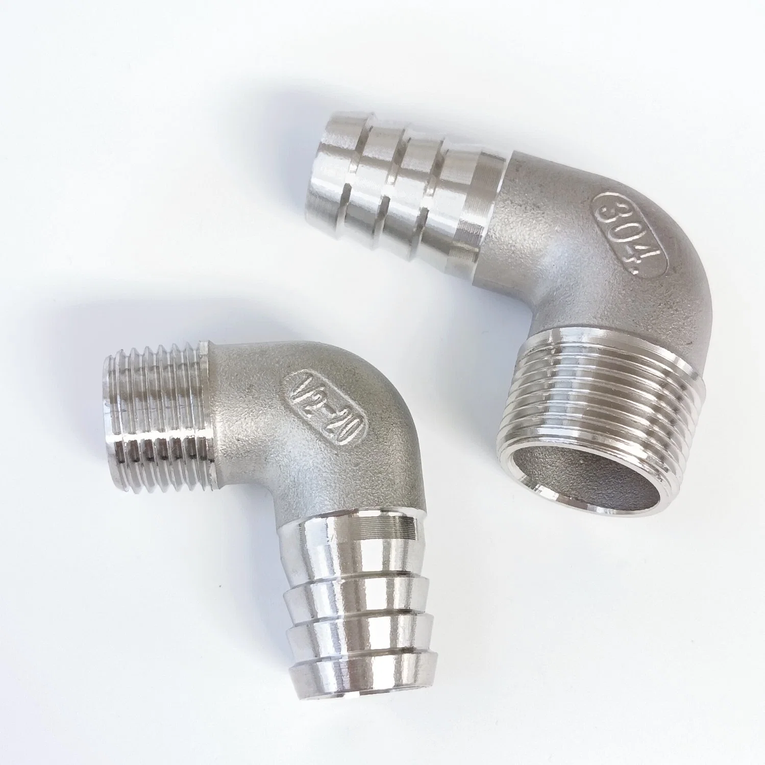 Pipe Fitting Stainless Steel Ss 304 Forging Hexagon Hose Nipple Elbow