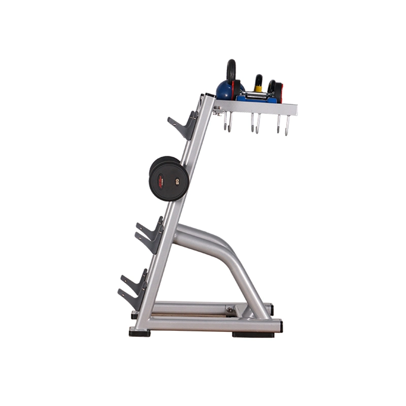 Lmcc Multi-Functional Fitness Accessories Rack Gym Barbell Storage Holder Commercial Workout Commercial Gym Equipment