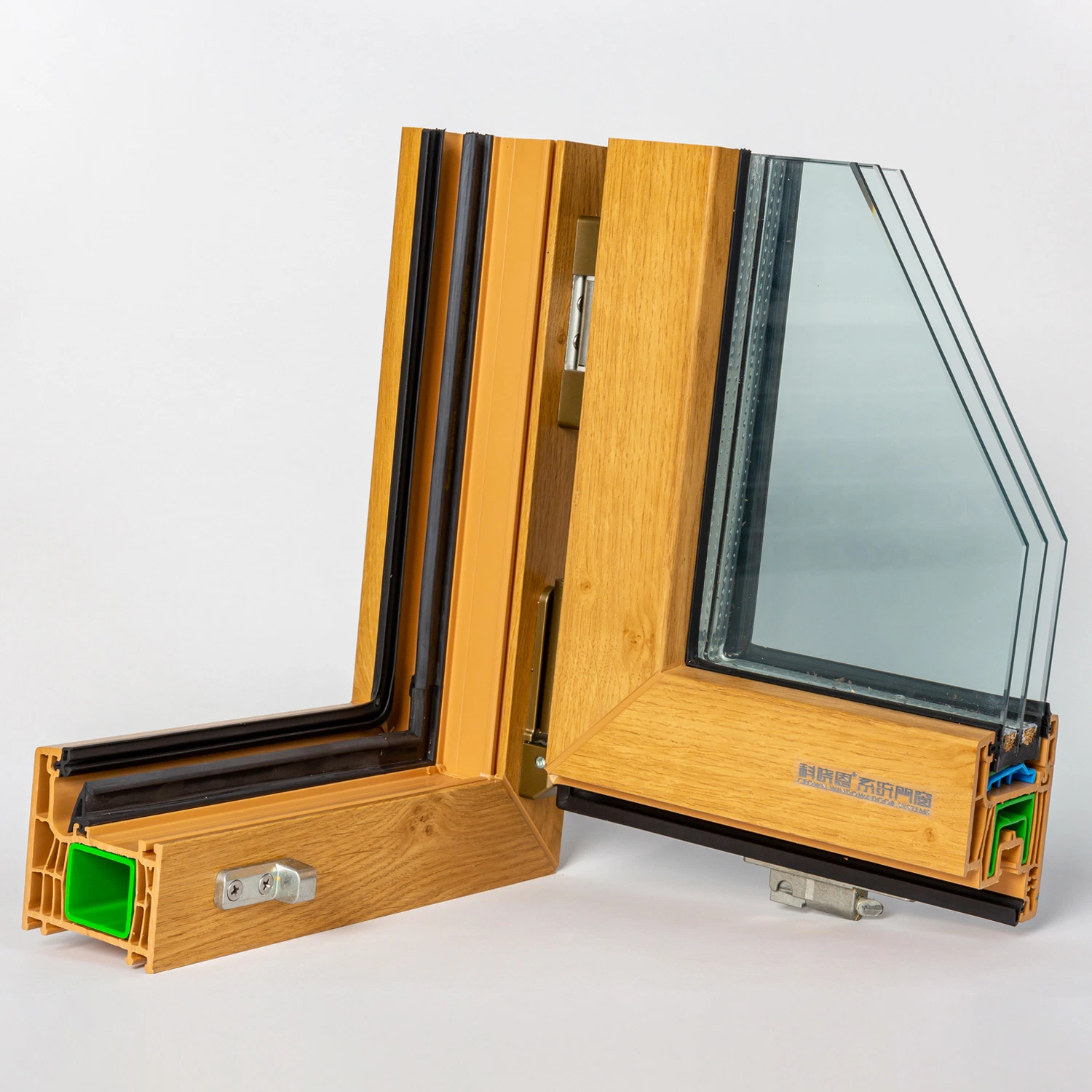 Building Materials Manufacturer of PVC/UPVC Profiles Casement Series for Windows and Doors