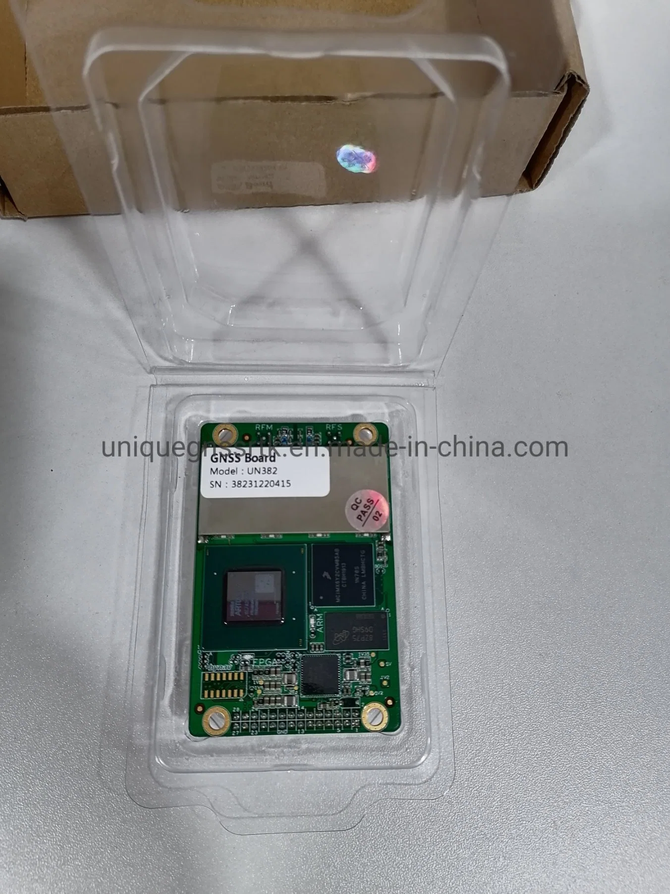 جهاز المسح نظام GPS GNSS للتحكم في الماكينة Un382 GNSS Board