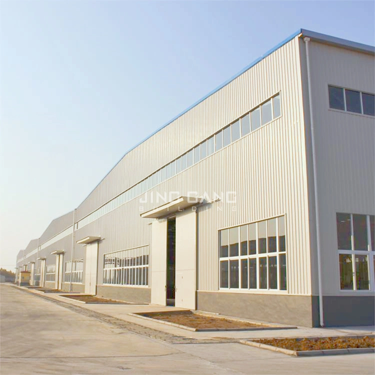 Industrial Prefabricated Steel Structure Warehouse Workshop Prefab Construction Project for Industrial Building