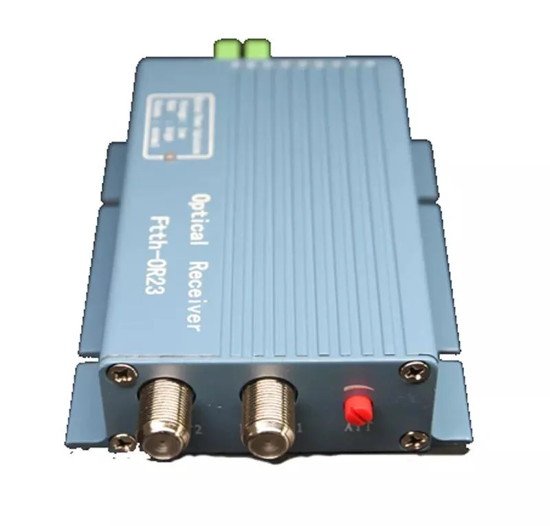 Hot Sale FTTH Optical Receiver CATV AGC Fiber Optic Mini Node with Wdm Receiver