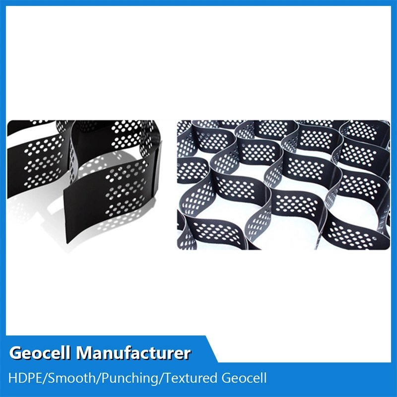 HDPE Geocell Load Support Soft Subgrade Ground Gravel Stabilization