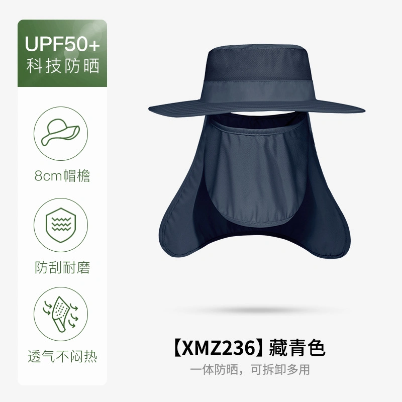 Hot Selling Multifunctional Polyester Big Brim Breathable Fishing Sun Hat