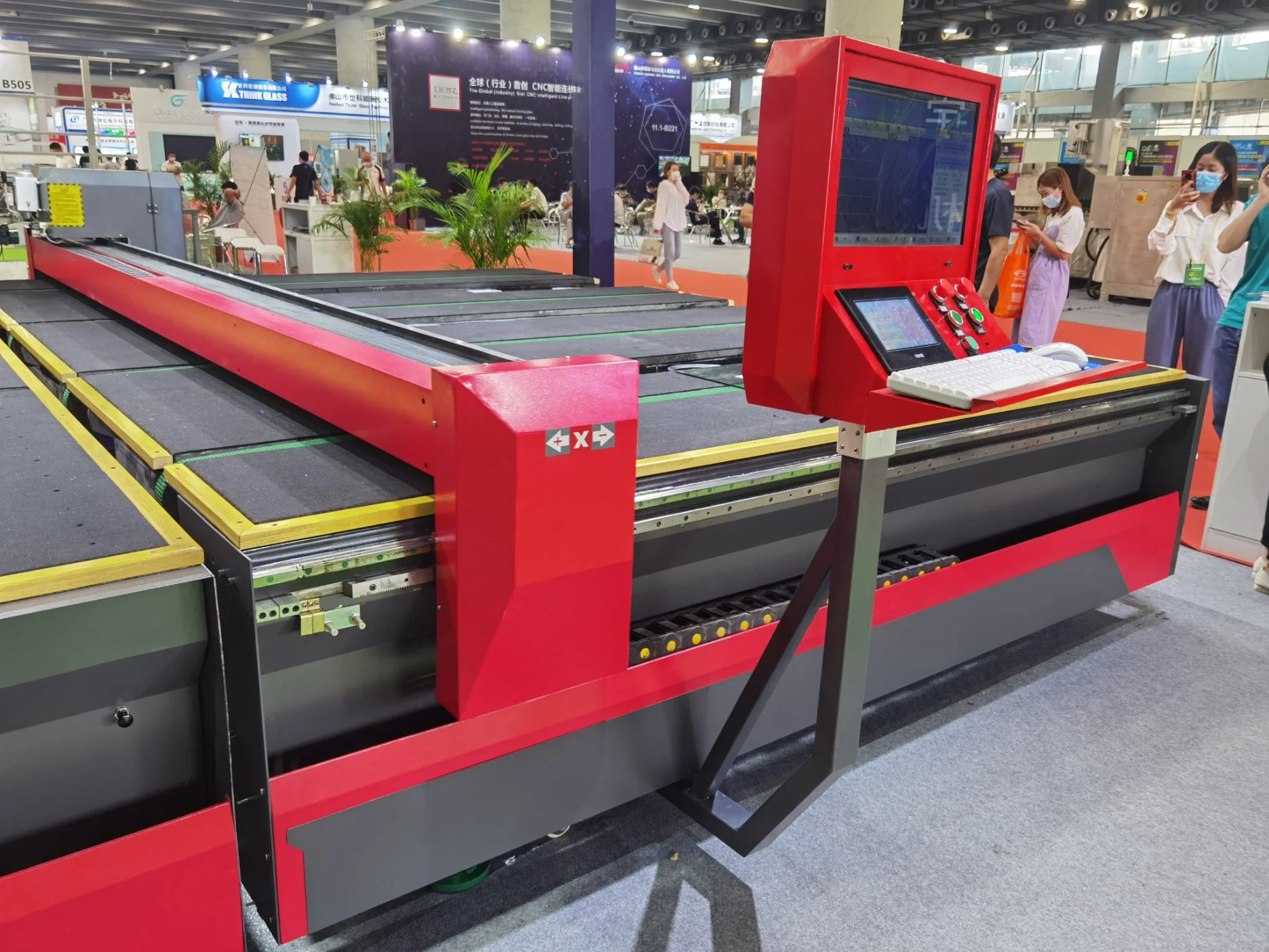 Live Video Verification Machine Automatic Integrated Glass Cutting Machine Factory Supply High-End Product