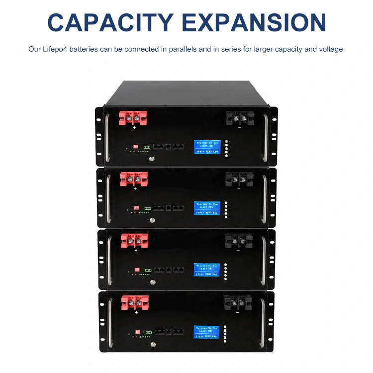 48V Industrial 51,2V Batería de litio fosfato de hierro DC 500V 7Ah batería de litio fosfato de hierro