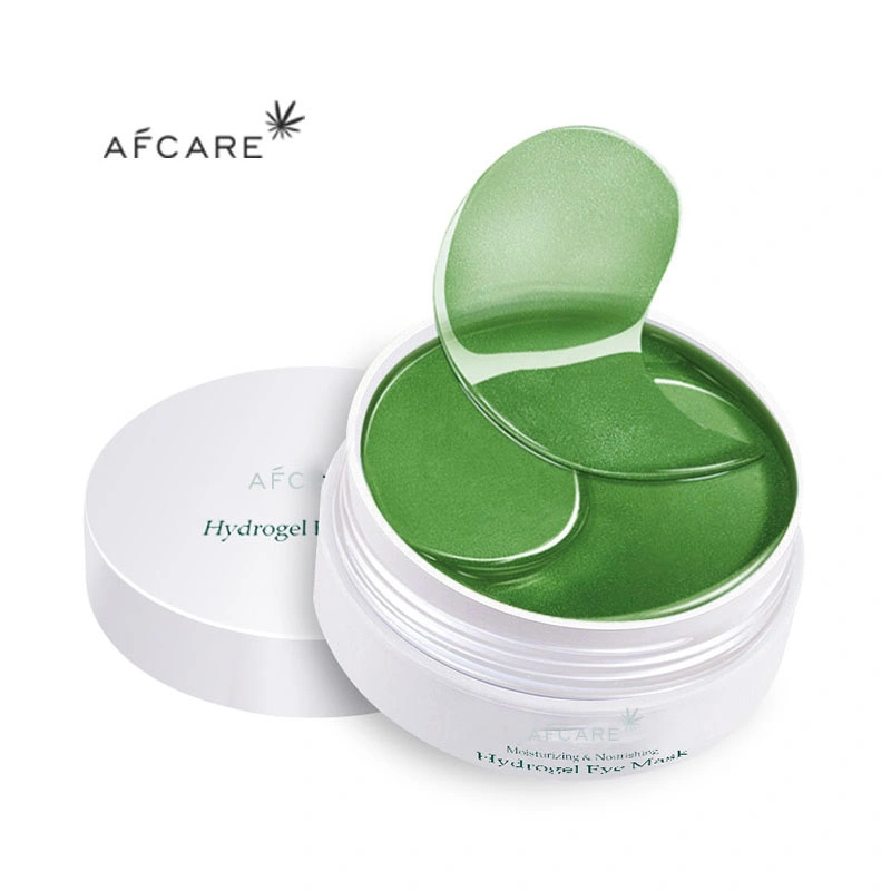 O Chá Verde Eye Mask Máscara facial Olheiras Colagénio Máscara olho biológico