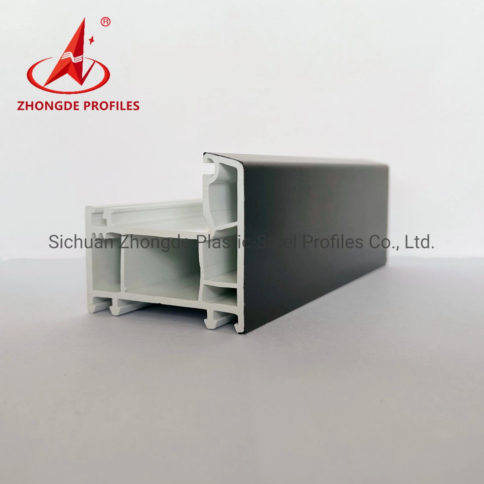 Zhongde 2023 Newly Developed Auxiliary UPVC /PVC plastic Profiles 1.7-2.8 mm Thickness Excellent Performance of Windows Doors Profiles for Hous Window and Door.