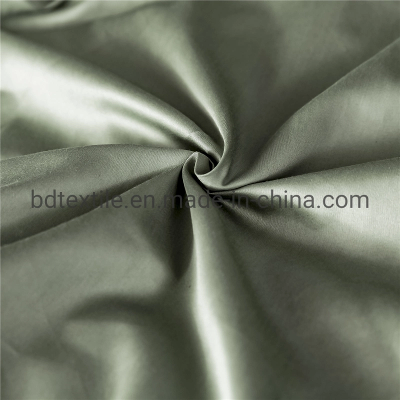 100% Cotton Solid Color Satin Home&Hotel Textile Bedding Fabric