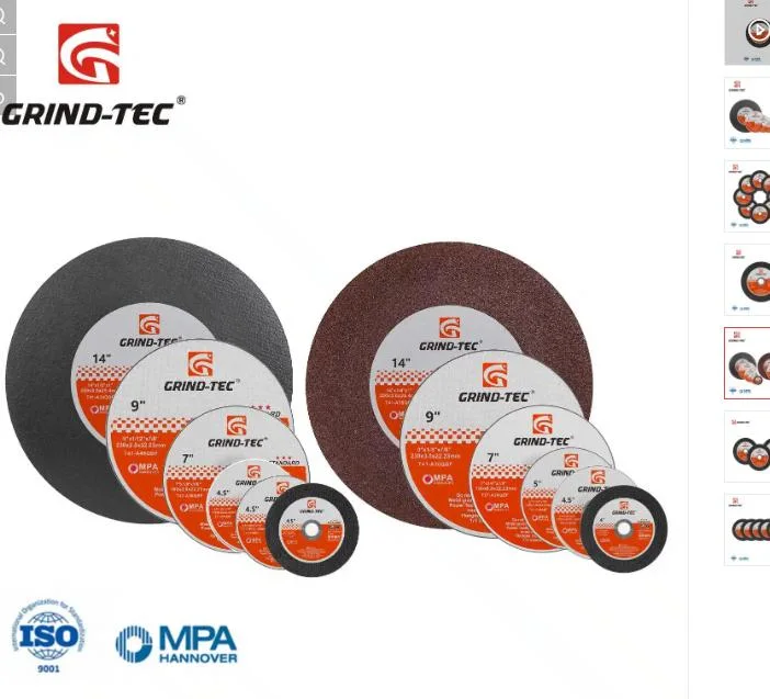 Durable China Grindtec Abrasives 5 Inch 125X1.2X22.23mm Cutting Disc