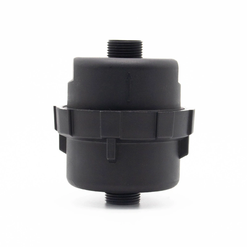 Black Plastic Volume Mechanical Water Flow Meter