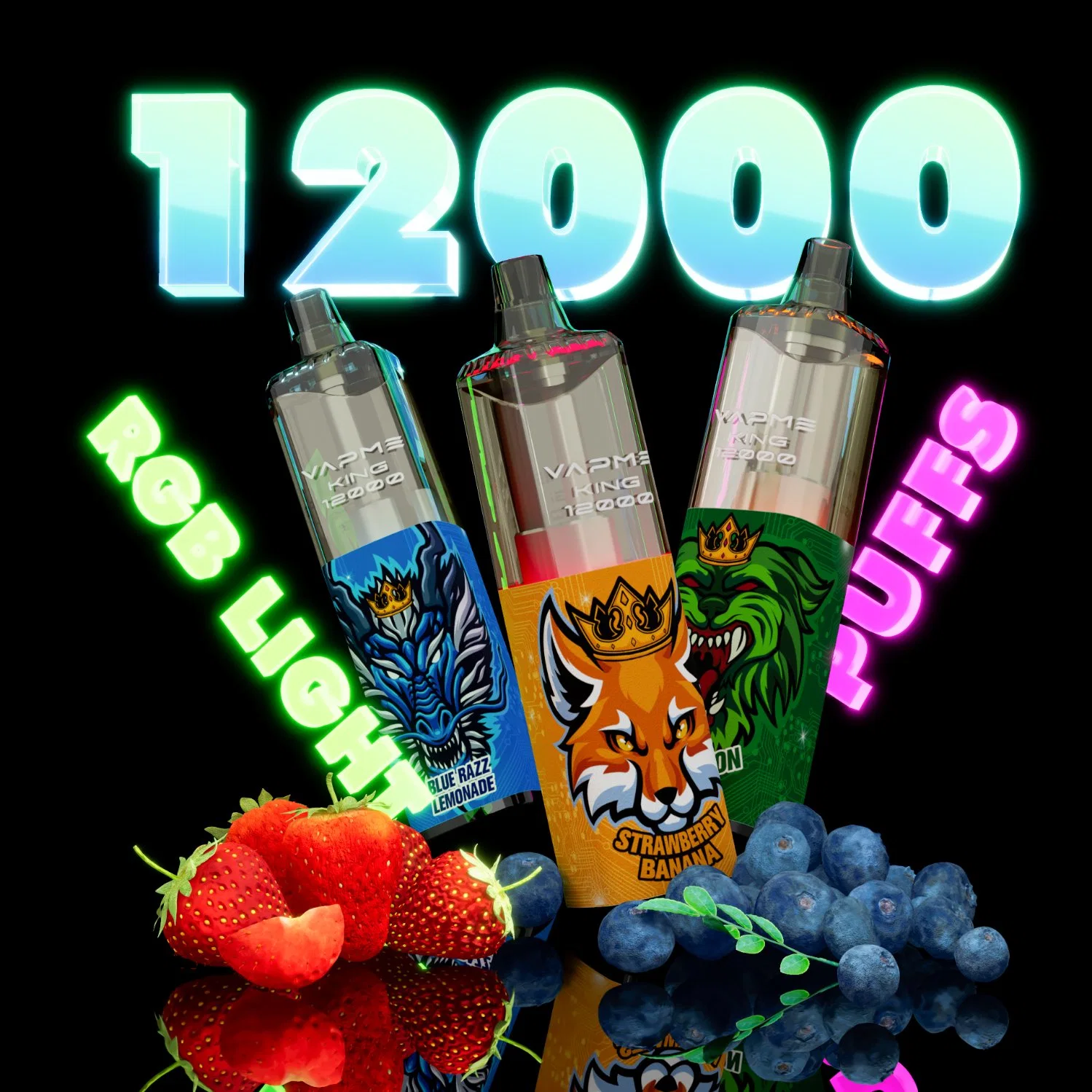 Zbood Personalizar Elfworld PE10000 Waka perdido VAPE Orion Cali bares Vapme King 12000 Puffs Disfrute E Hookah Cargador electrónico de cigarrillos VAPE desechable