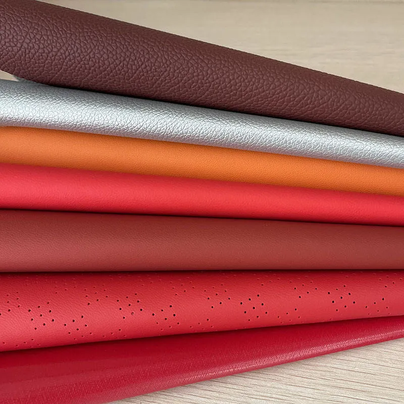 Multi - Color PVC Leather Artificial Leather for Interior Decorations