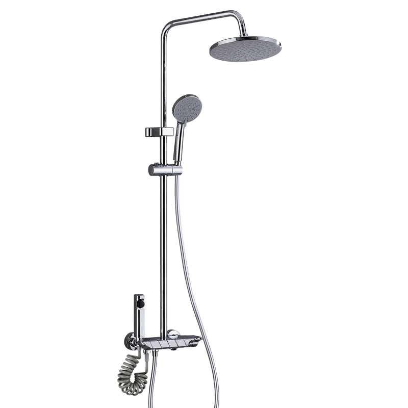 Touche de piano Four-Function salle de bain douche ensemble robinet