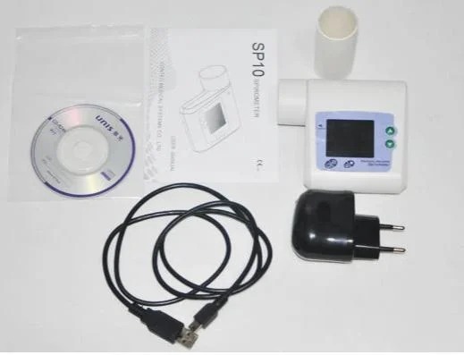 CE Certified Spirometer with Analysis Software