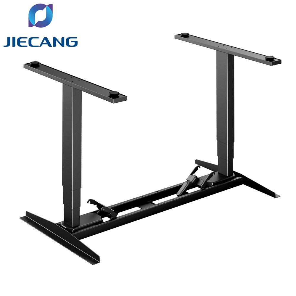 Jiecang Leader de l'industrie Fourniture d'échantillons de mobilier de bureau Personnalisation complète Qualité supérieure Prix d'usine Bureau réglable électrique multifonctionnel