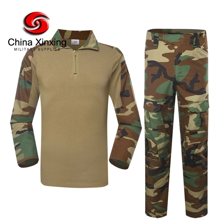 China Xinxing combate táctico de prendas de vestir pantalones de camuflaje exterior uniforme militar trajes de la rana