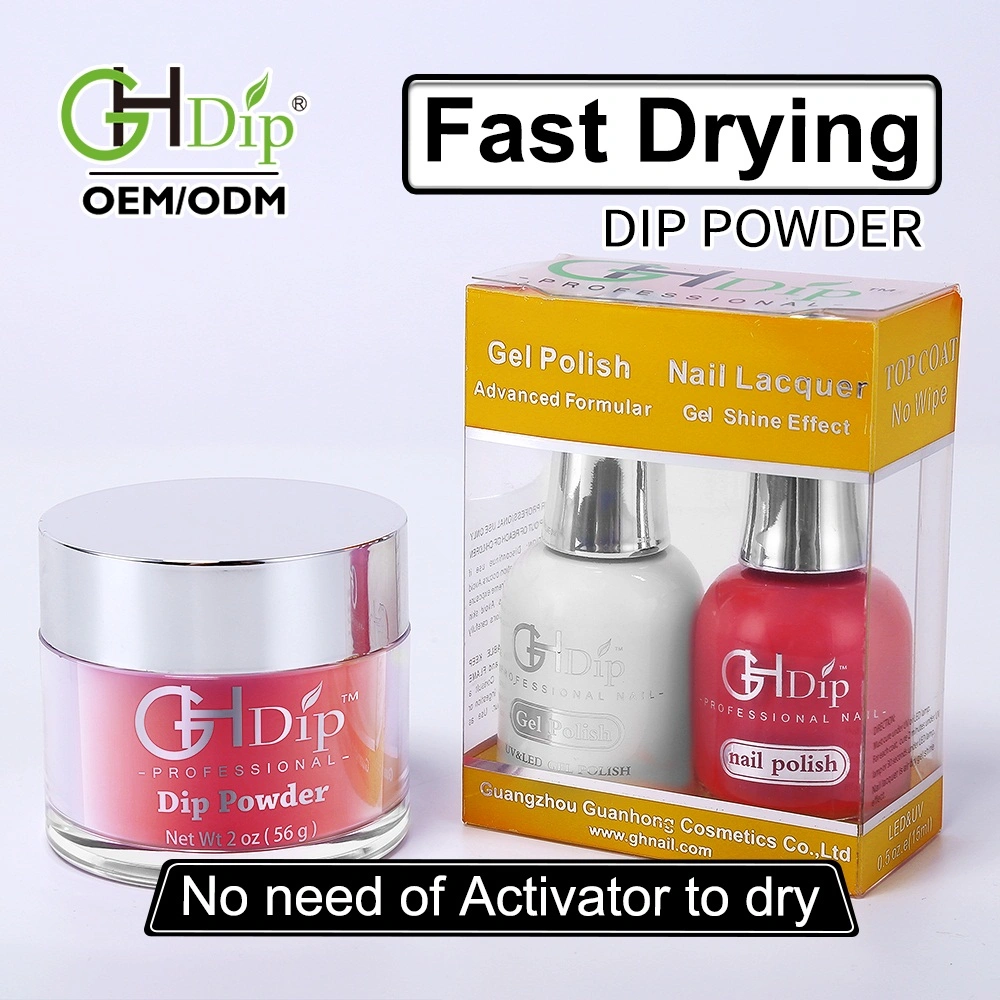 Acrylic DIP Nails Color Match 3 in 1 Fast Drying Dipping Powder