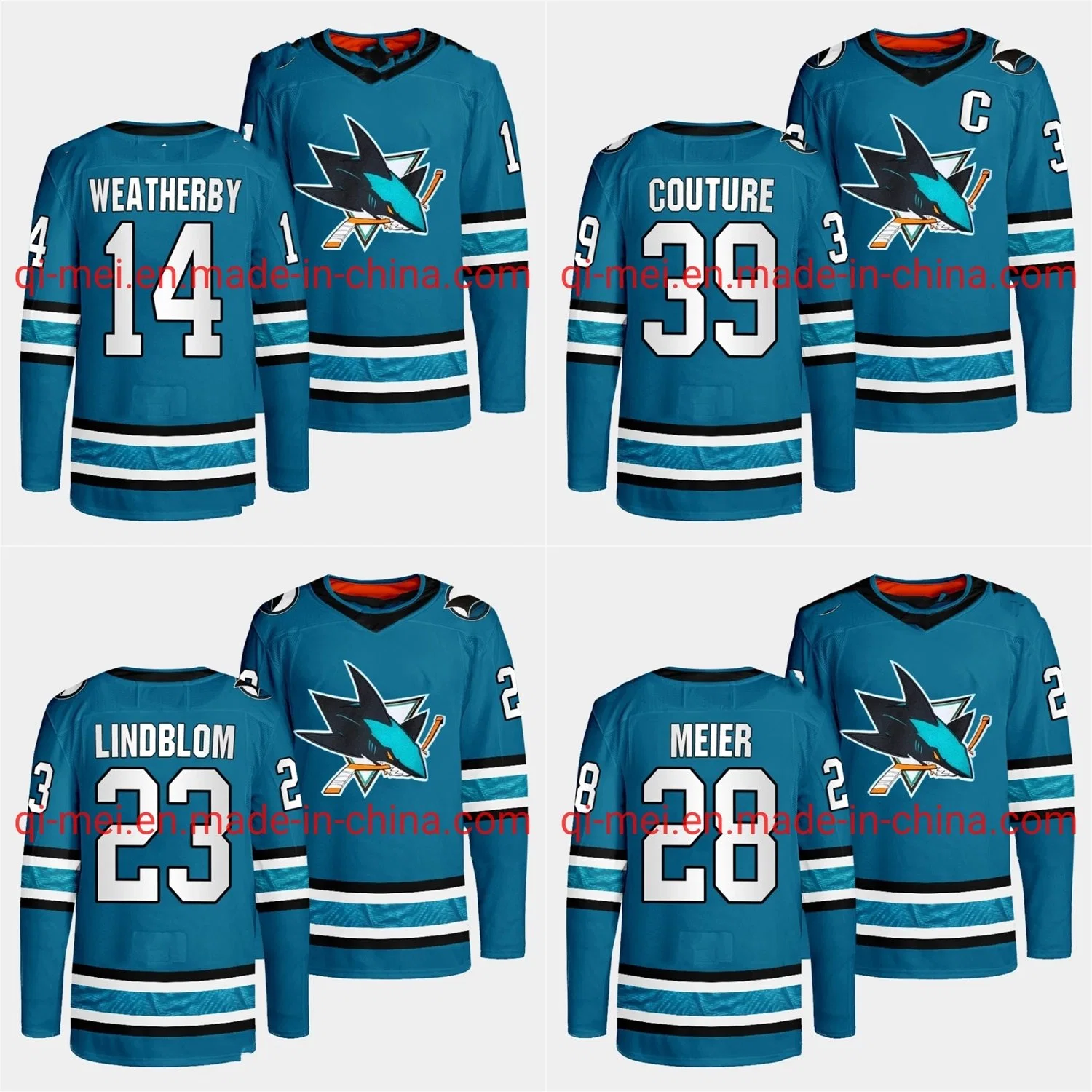 Mayorista 2022-23 San José Sharks Pavelski Kane Thorton Hertl auténtico Ropa de Hockey N-HL bordada en casa