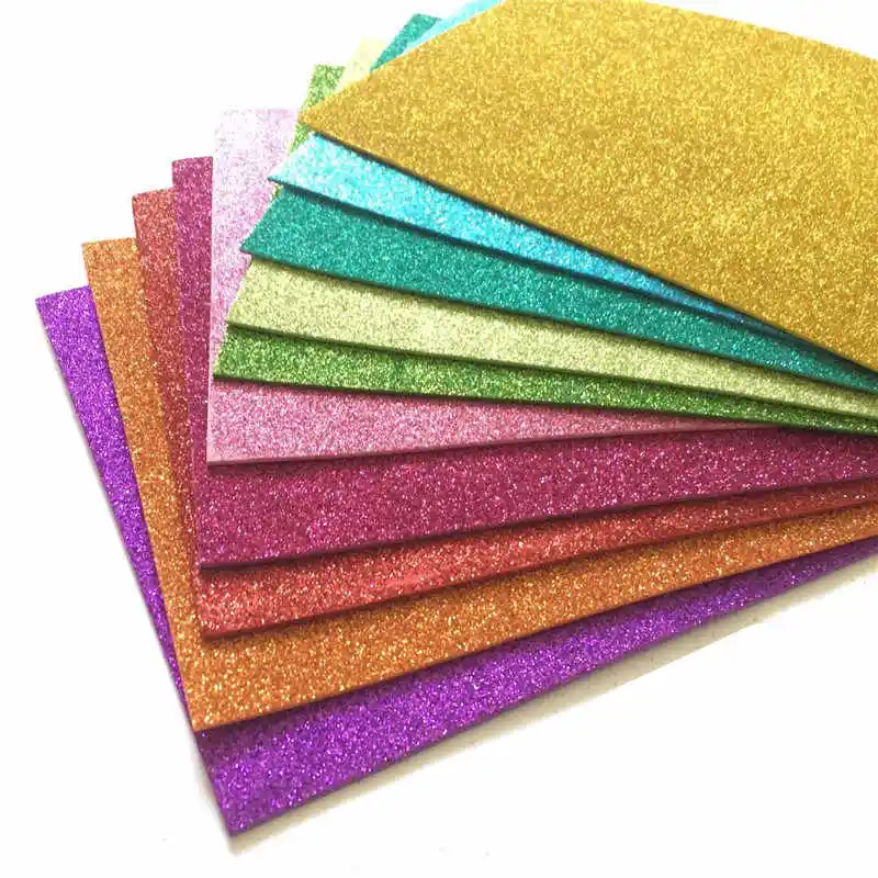 Colorful Glitter EVA Foam