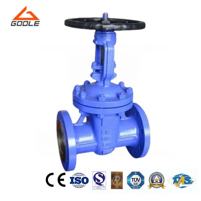 DIN3202 F4/F5/F7 Gate Valve- Pn16/Pn25/Pn40 Flanged Ends GS-C25 Rising Stem Gate Valve