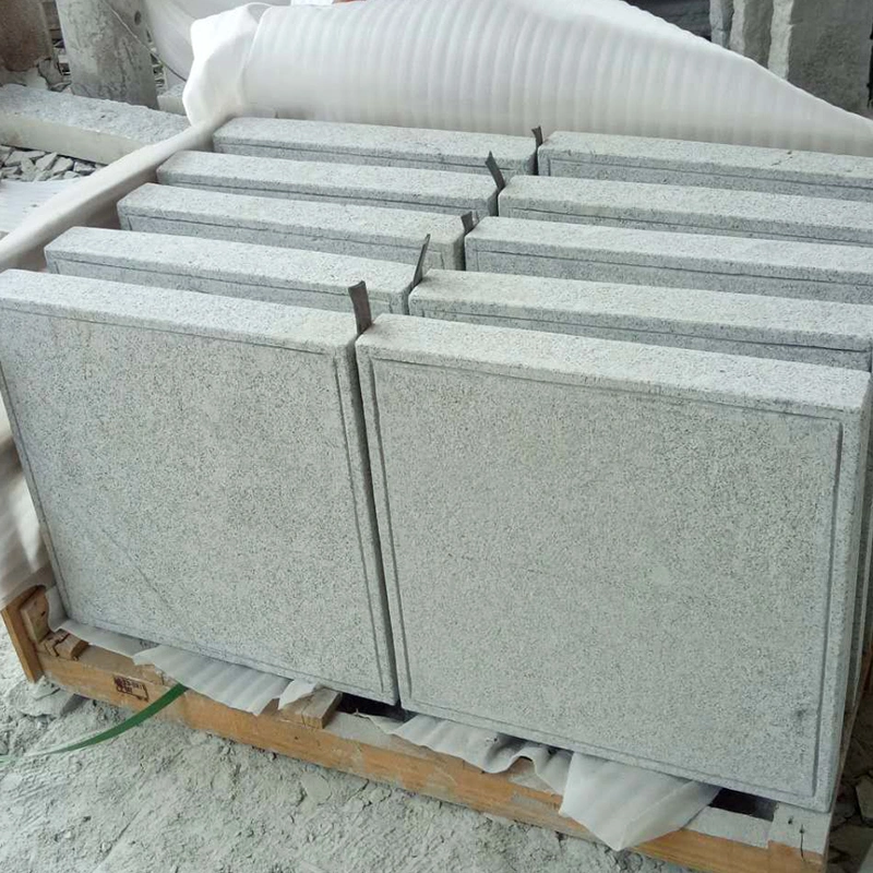 Natural Stone G603 Light Grey/White Tiles Granite for Coping/Pier Caps/Steps/Risers/Stairs for Garden/Villa Project