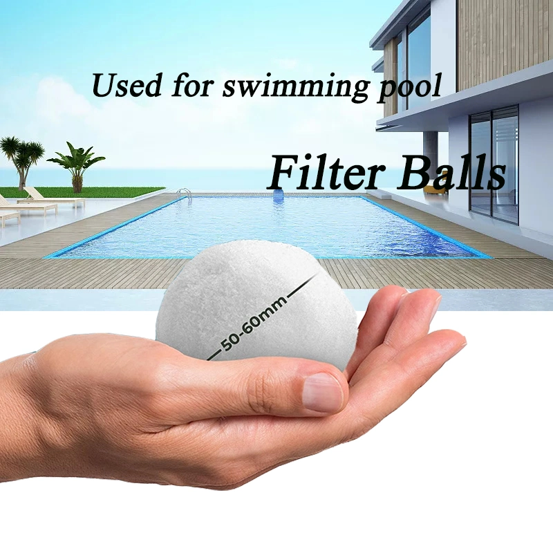 Water Treatment Polyester Filter Ball Fiber Media Swimming Pool Accessories